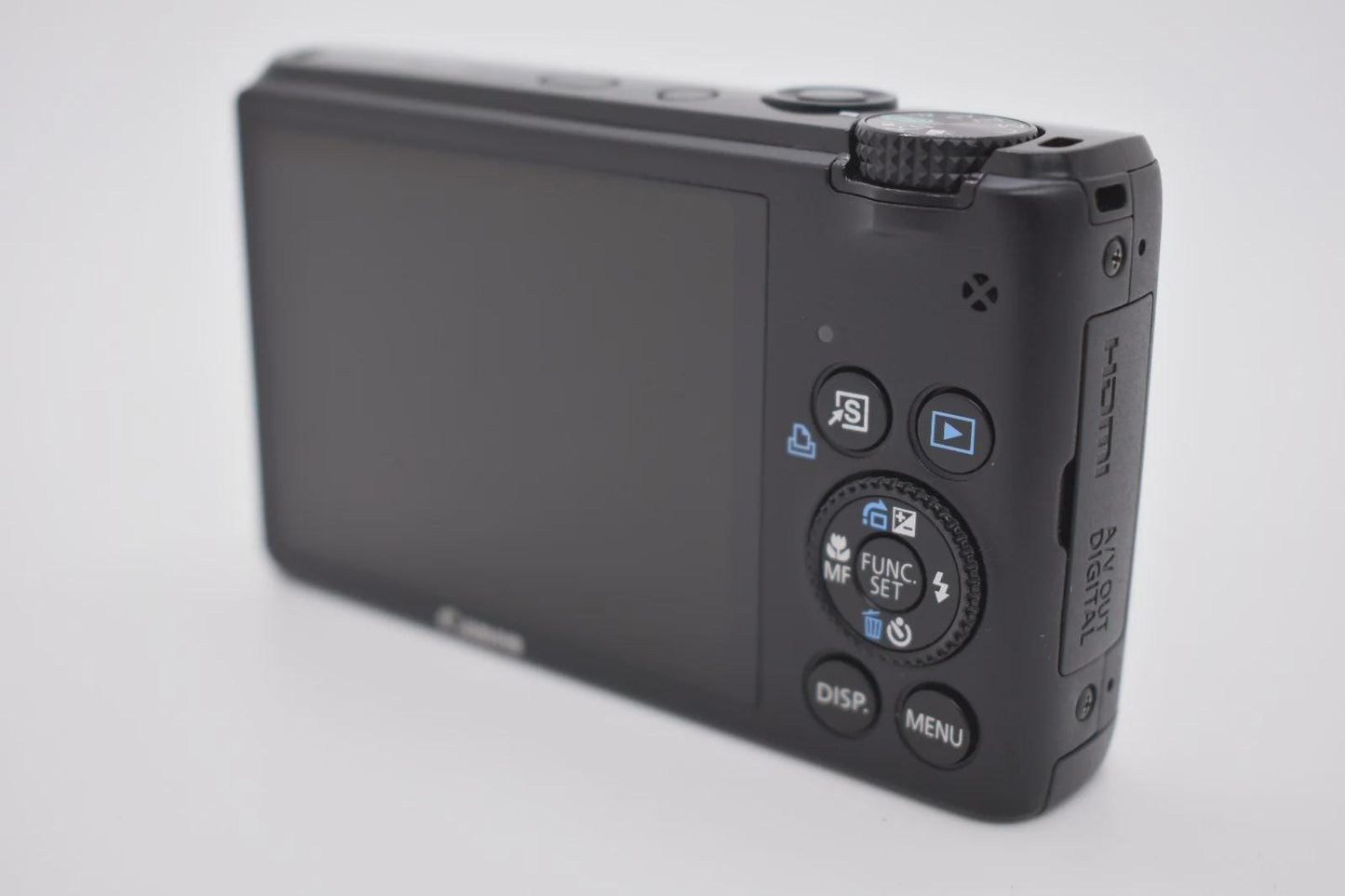 Canon PowerShot S95 10.0MP Digital Black Camera Complete - FULLY TESTED WORKS