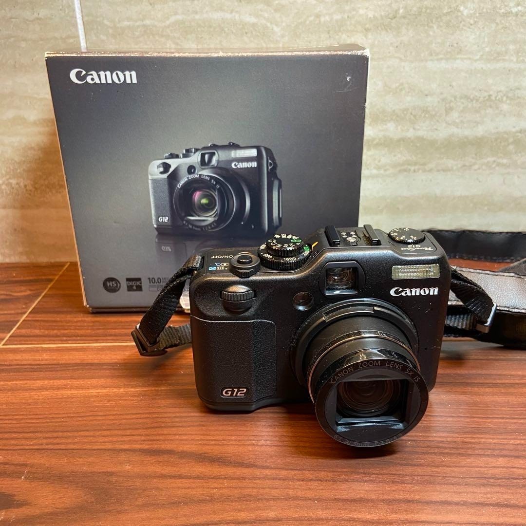 Canon PowerShot G12 Digital Camera 4034 From Japan