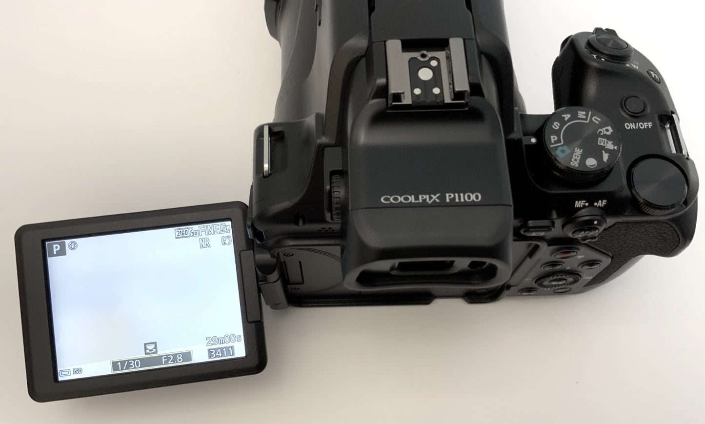 Nikon Coolpix P1100 16MP 4K Digital Camera with 125x Optical Zoom 24-3000mm Lens
