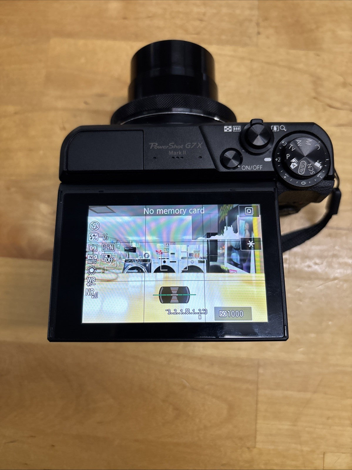 Canon PowerShot G7 X Mark II 20.1MP Compact Camera - Black NO Charger