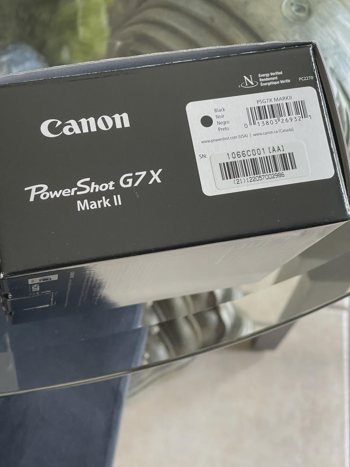 Canon Power Shot G7 X Mark II 20.1 MP Compact Digital Camera 4.2x Full HD Black