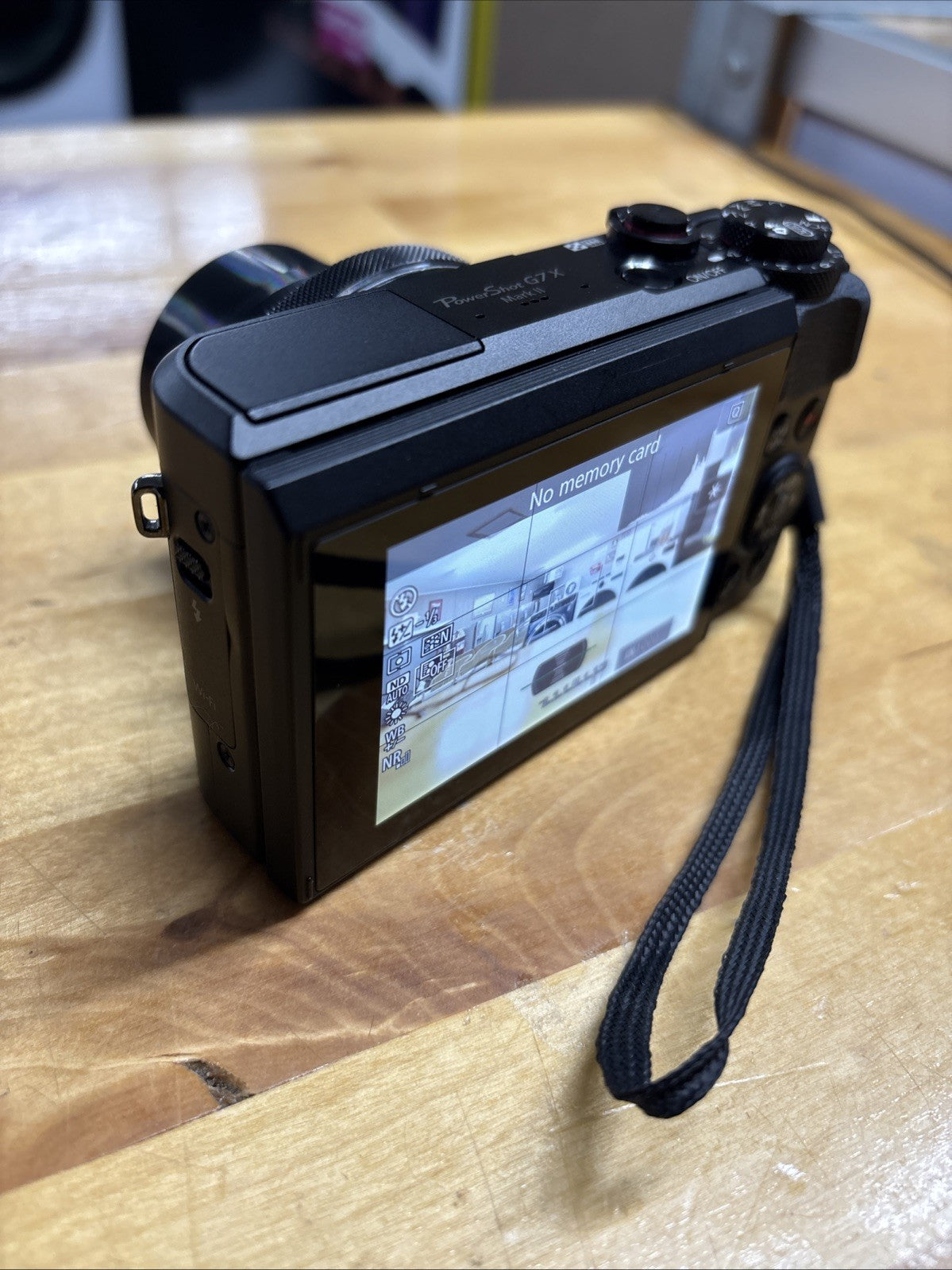 Canon PowerShot G7 X Mark II 20.1MP Compact Camera - Black NO Charger