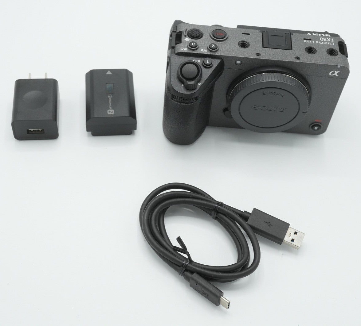 Sony Cinema Line FX30 Super 35 26.1MP APS-C 4K Camera - video