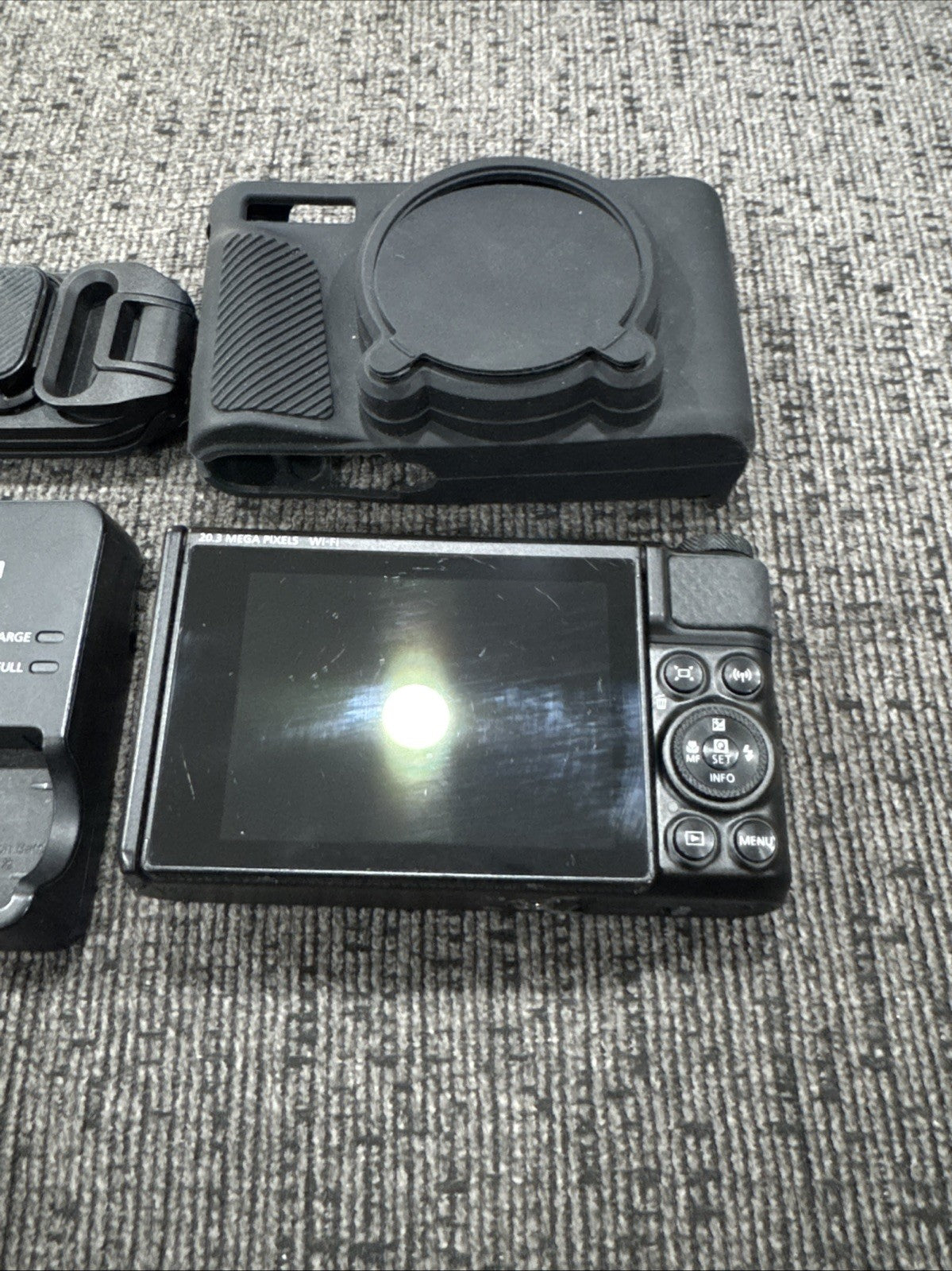 Canon PowerShot SX740 HS Wi-Fi 4K Digital Camera (Black) W/ Charger And Extras
