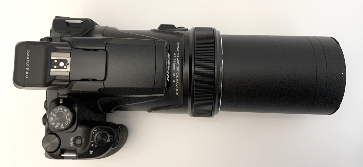 Nikon Coolpix P1100 16MP 4K Digital Camera with 125x Optical Zoom 24-3000mm Lens