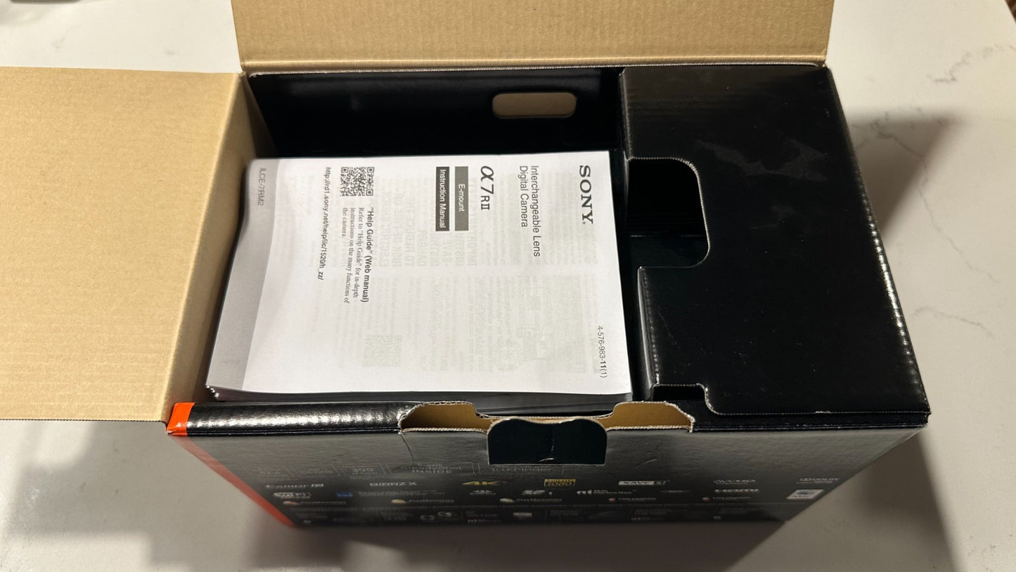 Sony A7R II Body Only with Accessories, 10156 Shutter Count, Great Condition
