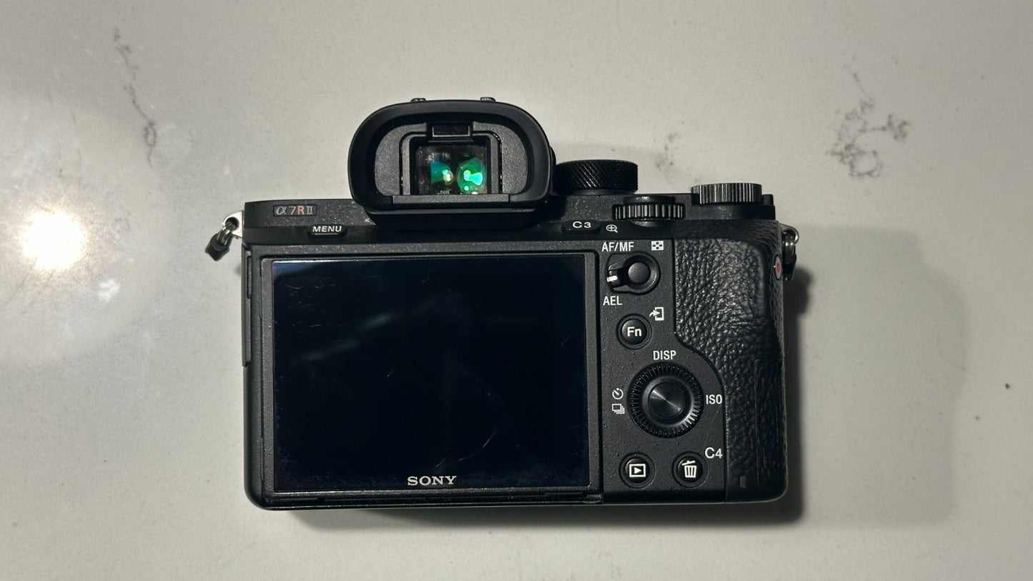 Sony A7R II Body Only with Accessories, 10156 Shutter Count, Great Condition